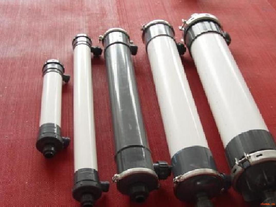 Ultrafiltration membrane characteristics